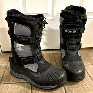 Sorel Alpha Trac Lace Insulated Lined Waterproof Size 8, ThermoPlus Xtreme